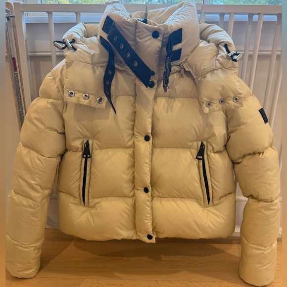 SAM NY Cream Down Puffer Jacket - Picture 1 of 13